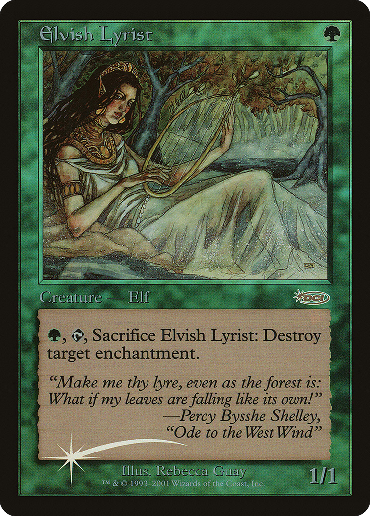 Elvish Lyrist (JSS-) [Misc] Junior Super Series Foil MTG Single Wizards of the Coast