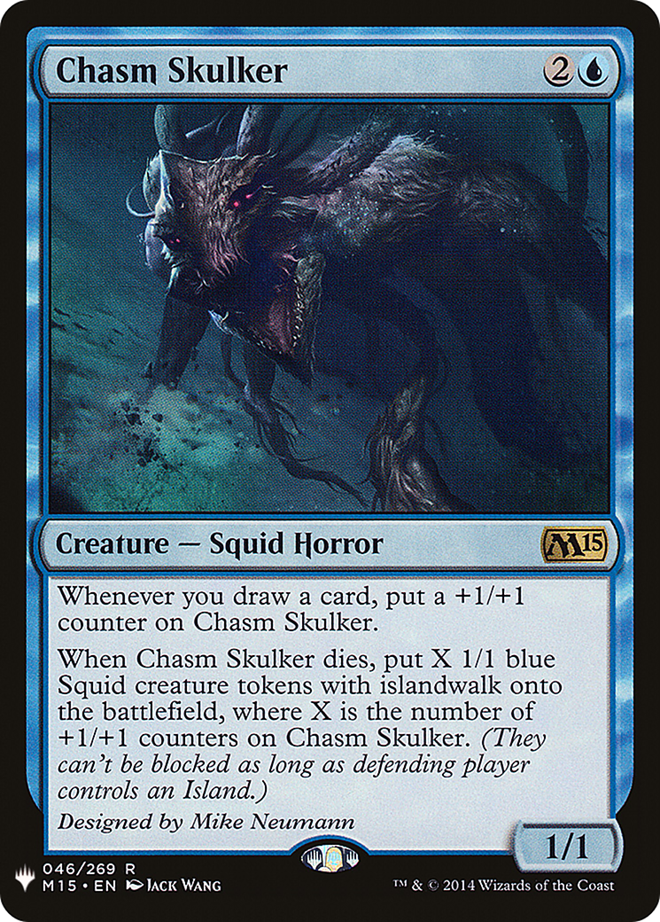 Chasm Skulker (LIST-M15-46) [The List] MTG Single Magic: The Gathering