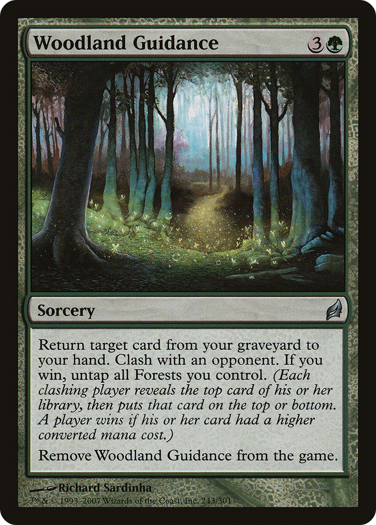 Woodland Guidance (LRW-243) [Lorwyn] MTG Single Wizards of the Coast
