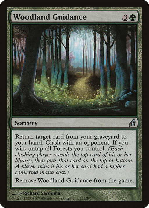 Woodland Guidance (LRW-243) [Lorwyn] MTG Single Wizards of the Coast