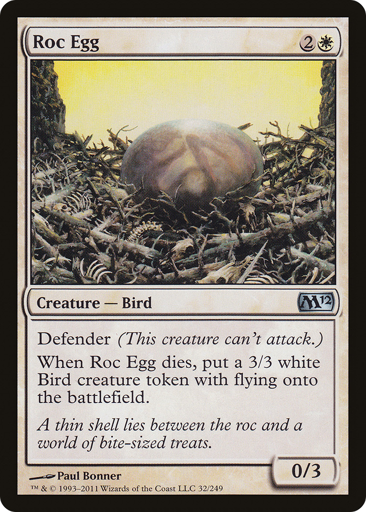 Roc Egg (M12-032) [Magic 2012] MTG Single Wizards of the Coast