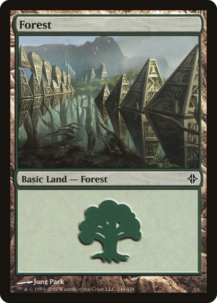 Forest (ROE-246) [Rise of the Eldrazi] MTG Single Wizards of the Coast