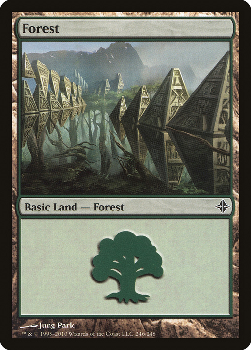 Forest (ROE-246) [Rise of the Eldrazi] MTG Single Wizards of the Coast