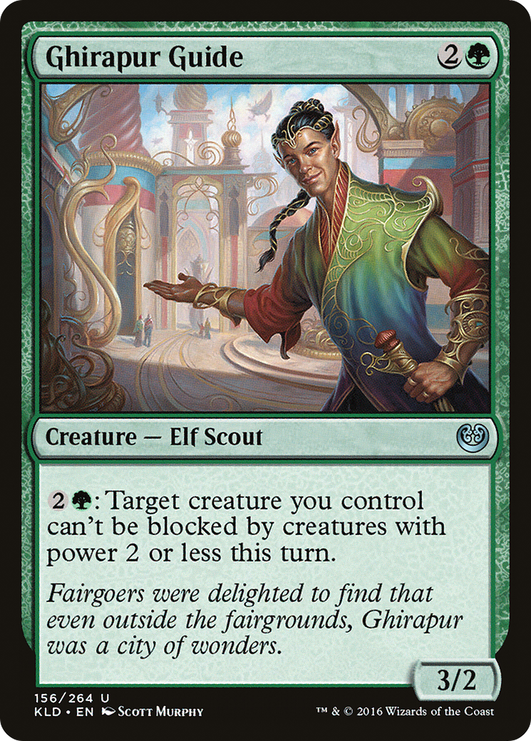 Ghirapur Guide (KLD-156) [Kaladesh] Foil MTG Single Wizards of the Coast