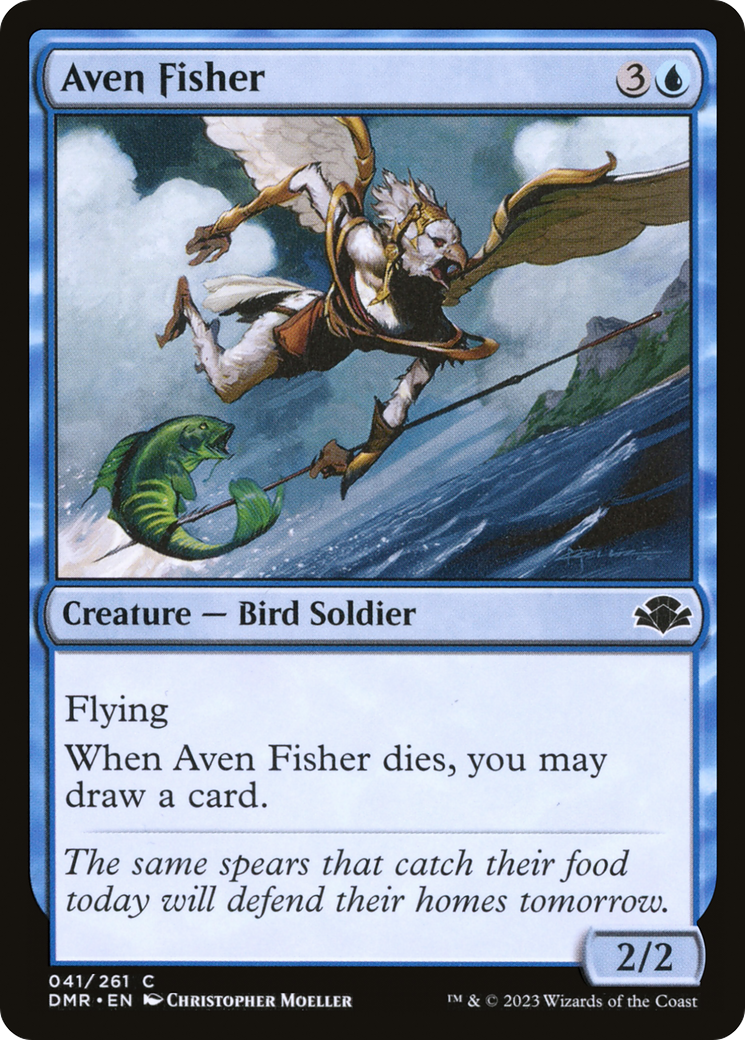 Aven Fisher (DMR-041) [Dominaria Remastered] Foil MTG Single Wizards of the Coast
