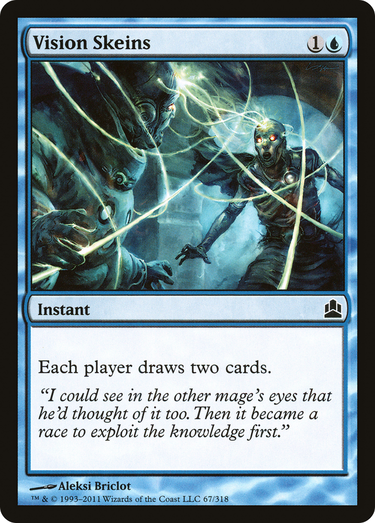 Vision Skeins (CMD-067) [Commander 2011] MTG Single Wizards of the Coast