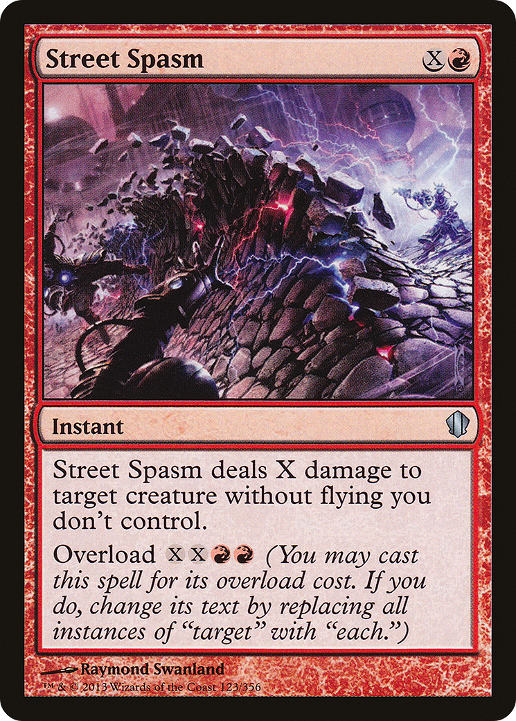 Street Spasm (C13-123) [Commander 2013] MTG Single Wizards of the Coast