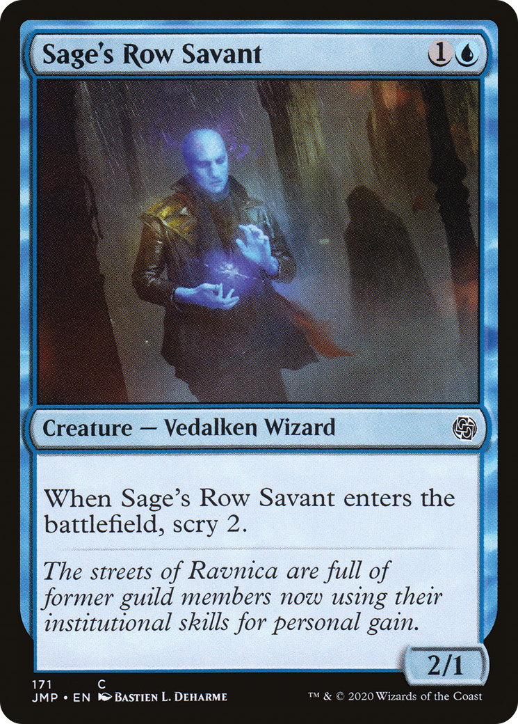 Sage's Row Savant (JMP-171) [Jumpstart] MTG Single Wizards of the Coast