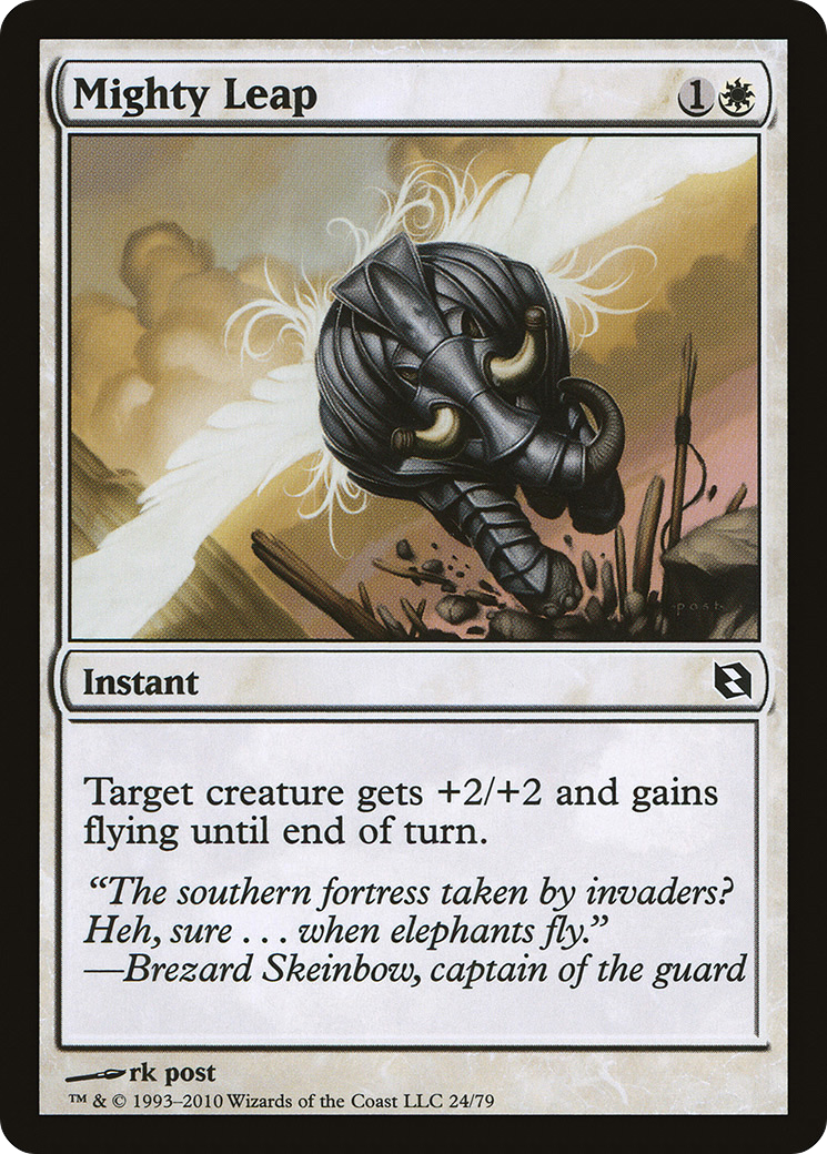 Mighty Leap (DDF-024) [Misc] Duel Decks: Elspeth vs. Tezzeret MTG Single Wizards of the Coast