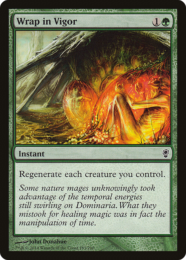 Wrap in Vigor (CNS-183) [Conspiracy] Foil MTG Single Wizards of the Coast