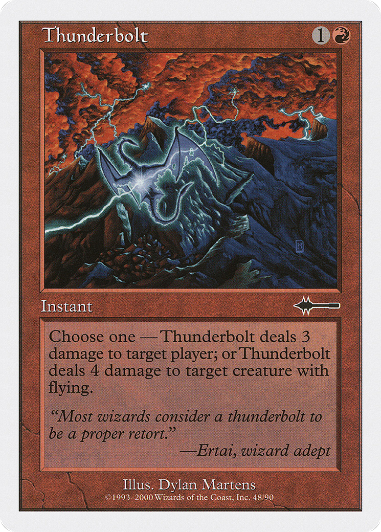 Thunderbolt (BTD-048) [Misc] Beatdown Box Set MTG Single Wizards of the Coast