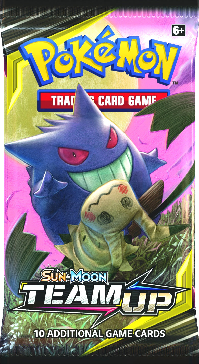 Pokémon Team Up Booster Pack Pokemon Sealed Pokémon   