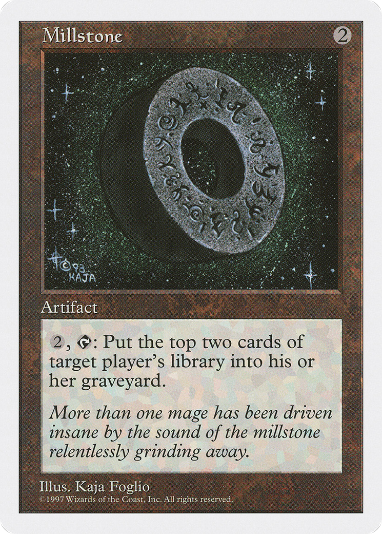 Millstone (5ED-390) [Fifth Edition] MTG Single Wizards of the Coast
