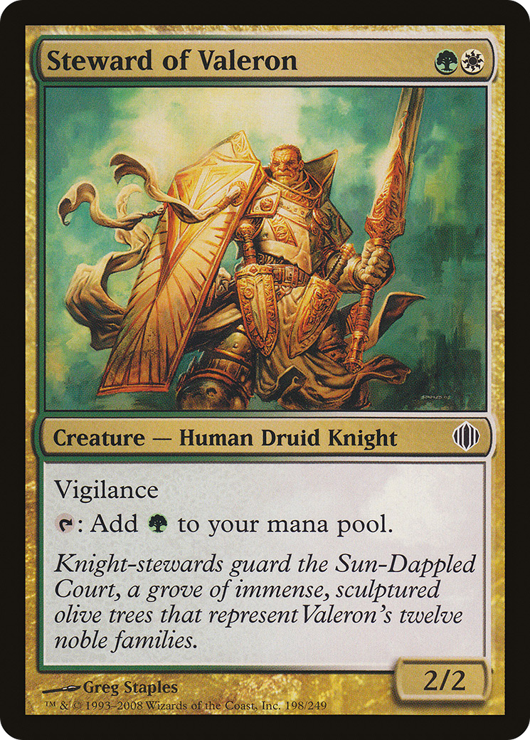 Steward of Valeron (ALA-198) [Shards of Alara] Foil MTG Single Wizards of the Coast