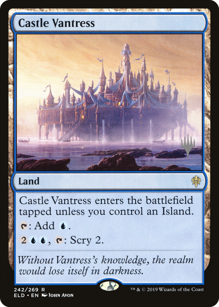 Castle Vantress (PPELD-242) [Throne of Eldraine Promos] MTG Single Wizards of the Coast