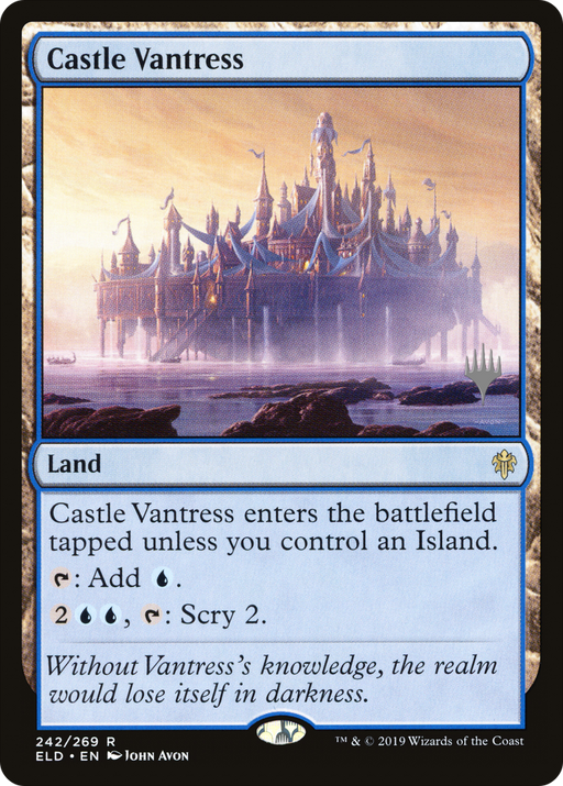 Castle Vantress (PPELD-242) [Throne of Eldraine Promos] MTG Single Wizards of the Coast