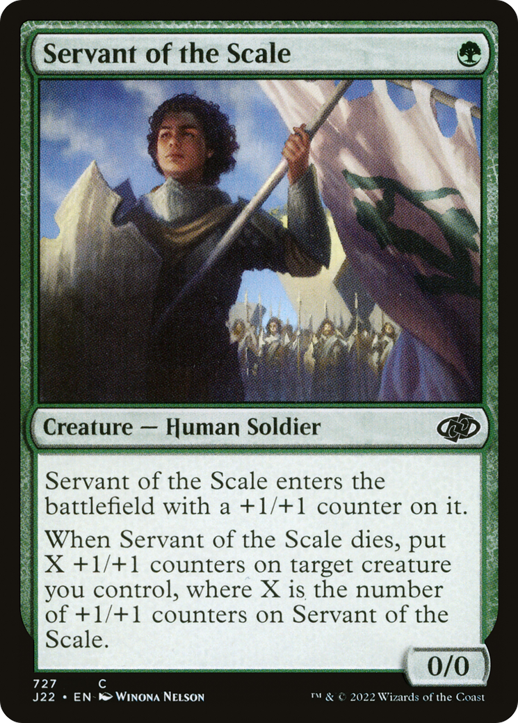 Servant of the Scale (J22-727) [Jumpstart 2022] MTG Single Wizards of the Coast