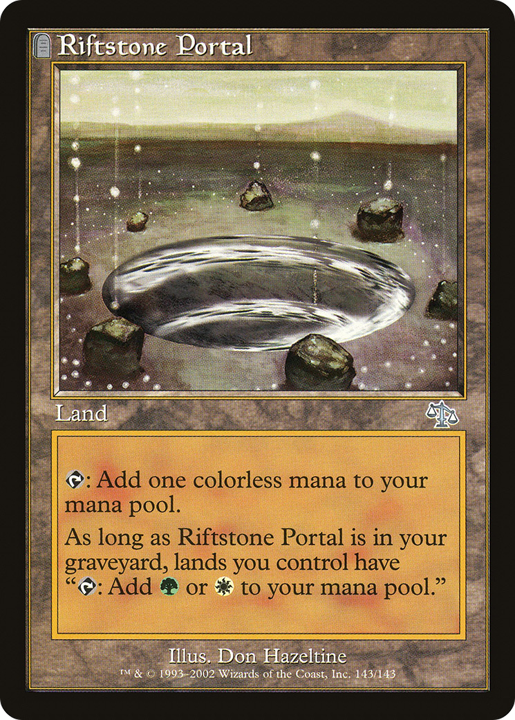 Riftstone Portal (JUD-143) [Judgment] MTG Single Wizards of the Coast