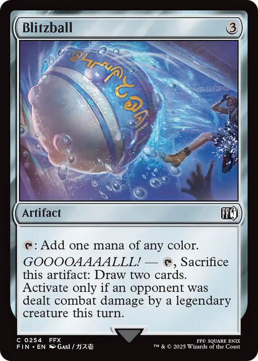 Blitzball (FIN-254) [FINAL FANTASY] Foil MTG Single Wizards of the Coast