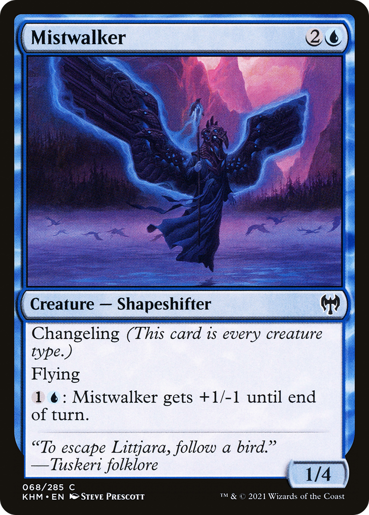Mistwalker (KHM-068) [Kaldheim] Foil MTG Single Wizards of the Coast
