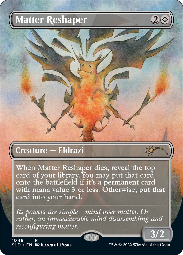 Matter Reshaper (SLD-1048) [Secret Lair] Drop (Borderless) Foil MTG Single Wizards of the Coast