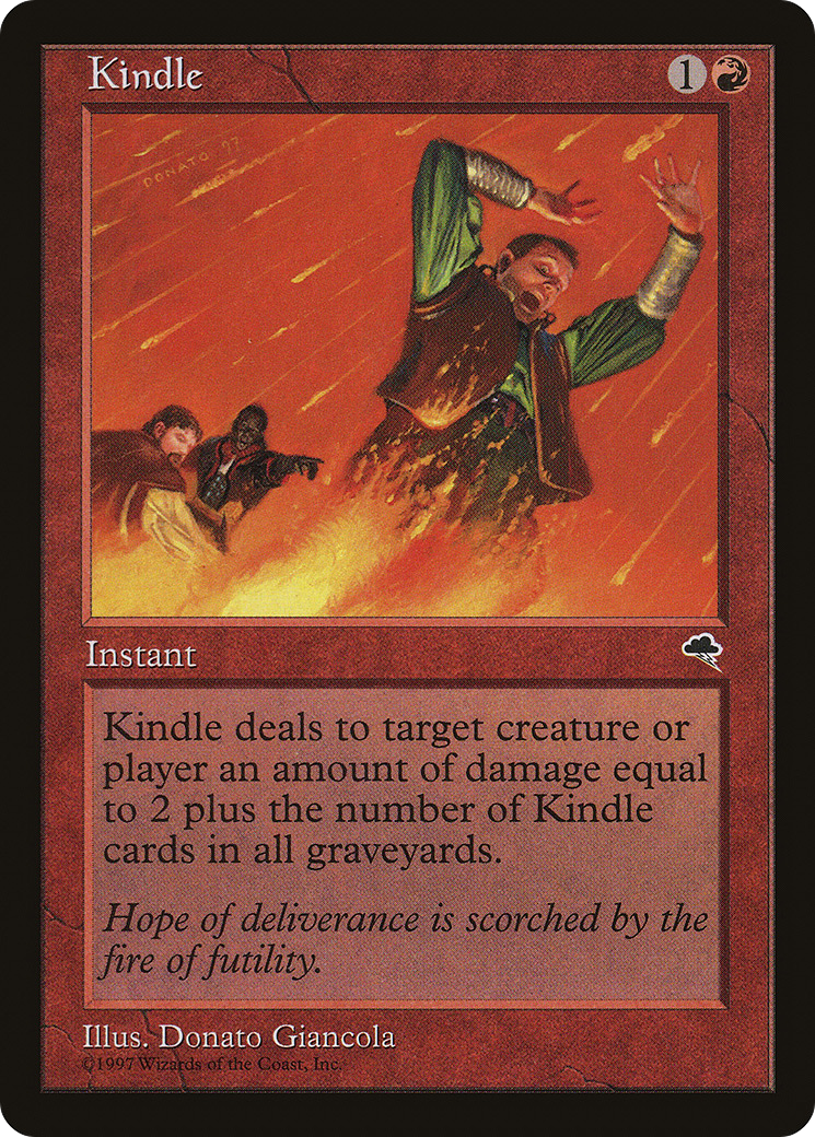 Kindle (TMP-184) [Tempest] MTG Single Wizards of the Coast