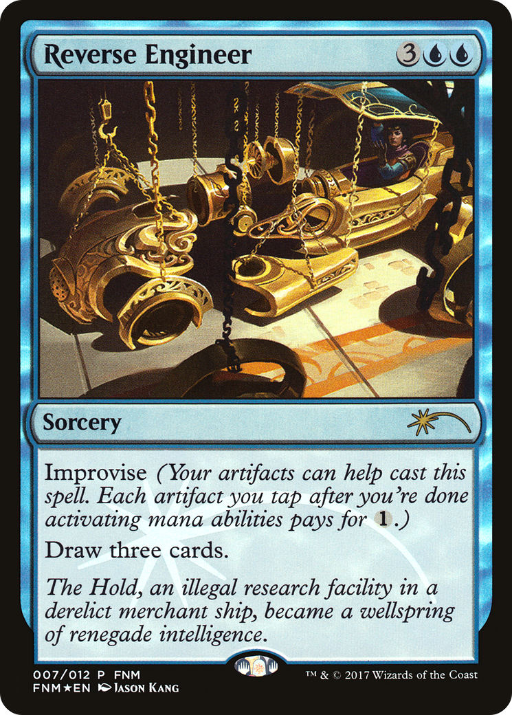 Reverse Engineer (FNM-007) [Misc] Friday Night Magic 2017 Foil MTG Single Wizards of the Coast