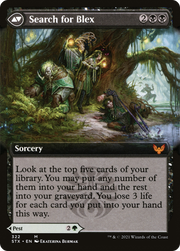 Blex, Vexing Pest (STX-322) [Strixhaven: School of Mages] (Extended Art) Foil MTG Single Wizards of the Coast