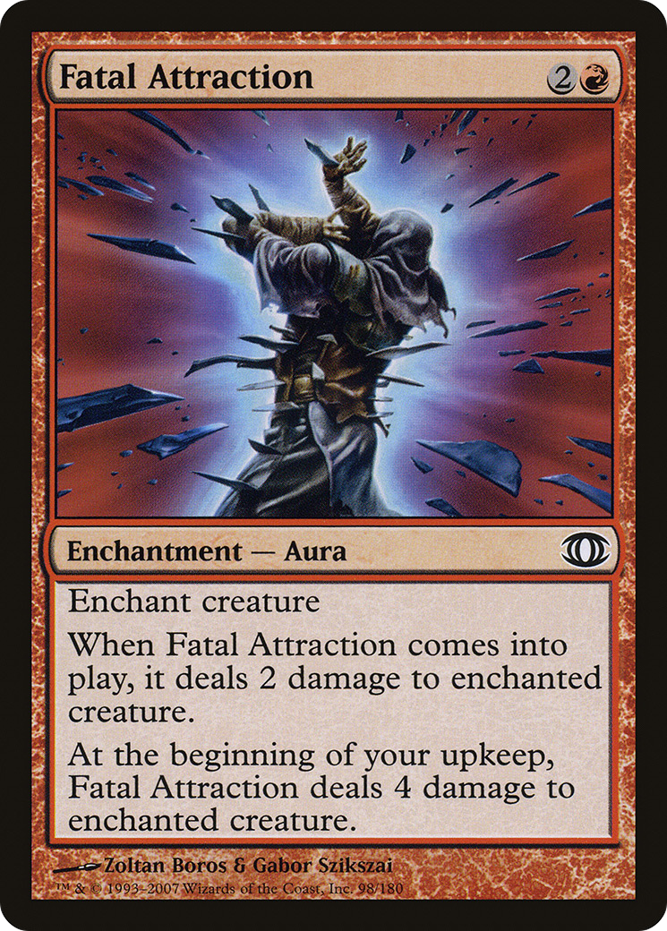 Fatal Attraction (FUT-098) [Future Sight] Foil MTG Single Wizards of the Coast