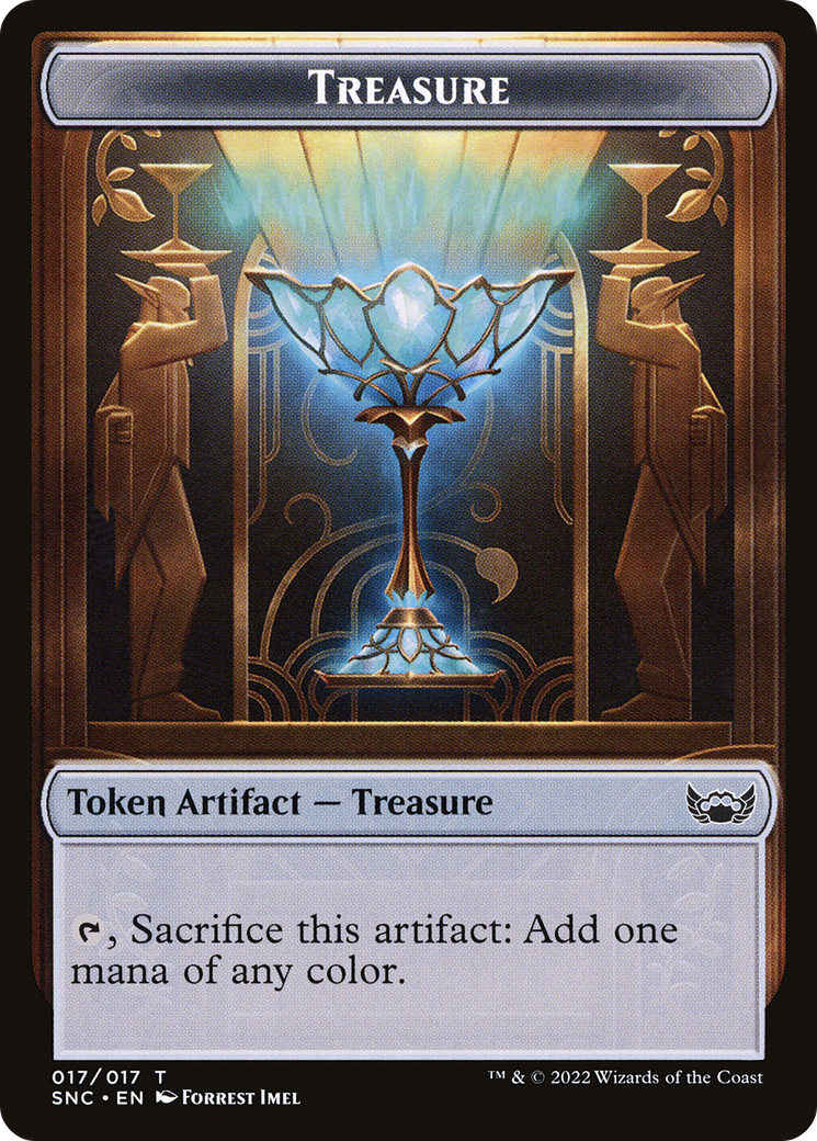 Treasure (TSNC-017) [Tokens] Streets of New Capenna Tokens MTG Single Wizards of the Coast