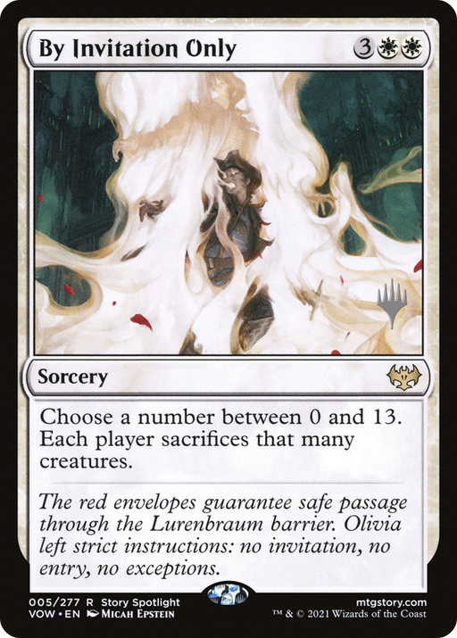 By Invitation Only (PPNEO-005) [Innistrad: Crimson Vow Promos] MTG Single Wizards of the Coast