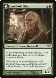 Lambholt Elder (DKA-122) [Dark Ascension] MTG Single Wizards of the Coast