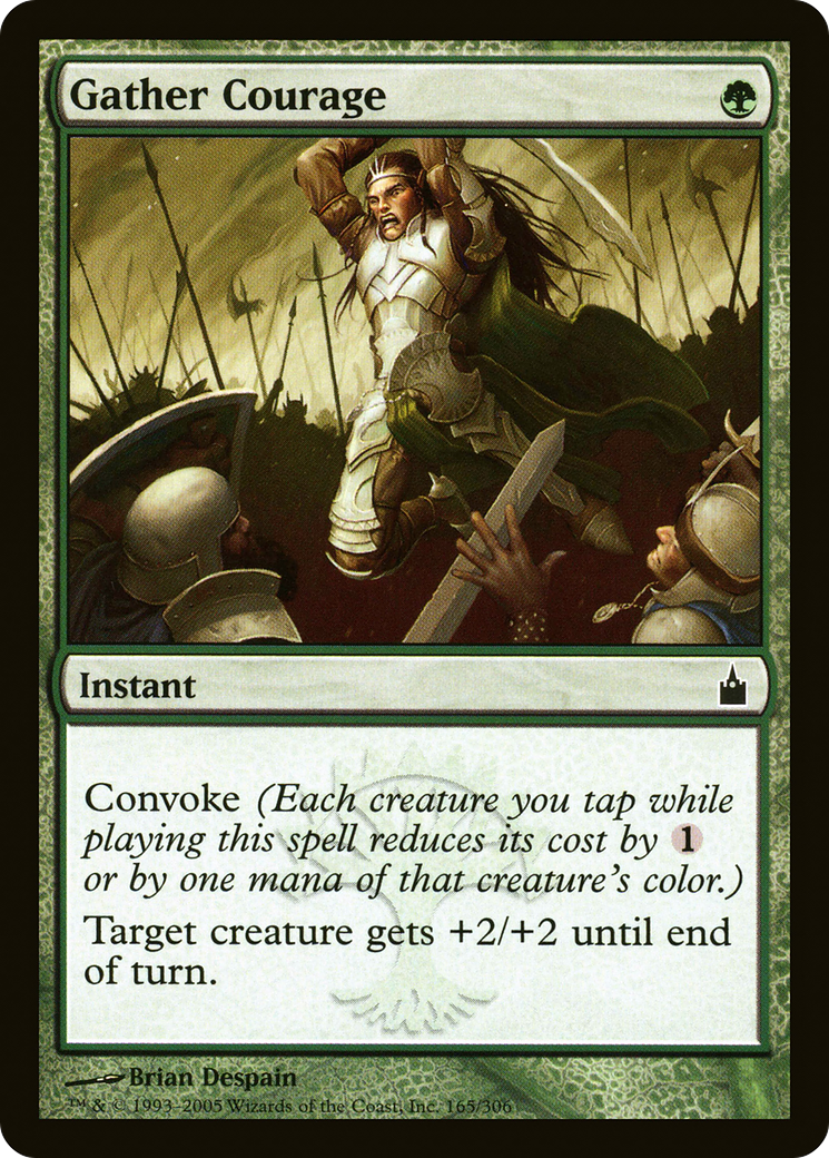 Gather Courage (RAV-165) [Ravnica: City of Guilds] MTG Single Wizards of the Coast