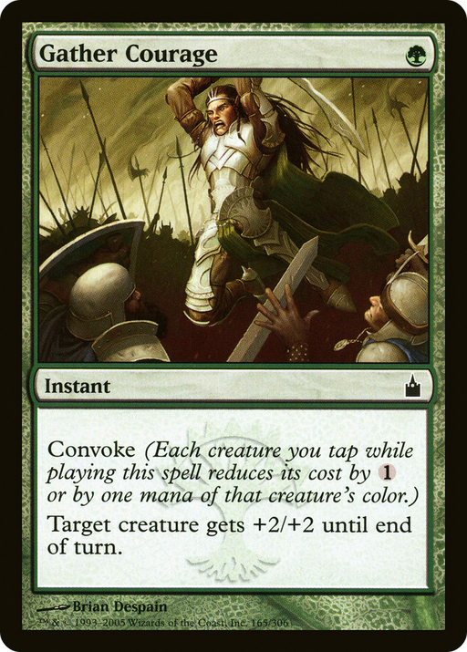 Gather Courage (RAV-165) [Ravnica: City of Guilds] MTG Single Wizards of the Coast