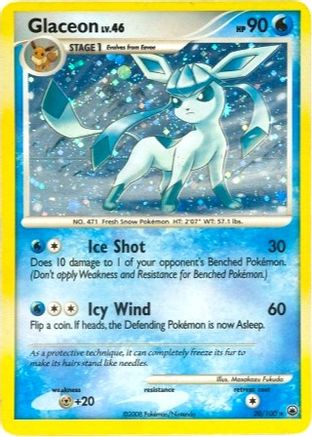 Glaceon - 20/100 (DP Majestic Dawn) () Holofoil [Misc: Deck Exclusives] Pokemon Single Pokémon