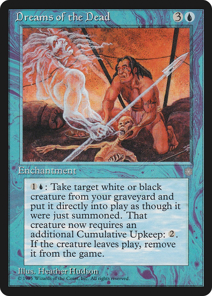 Dreams of the Dead (ICE-) [Ice Age] MTG Single Wizards of the Coast