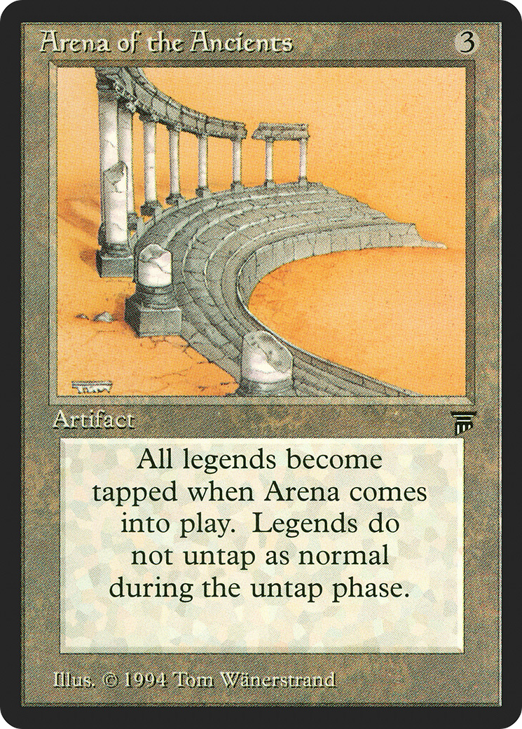 Arena of the Ancients (LEG-) [Oldschool] Legends MTG Single Wizards of the Coast