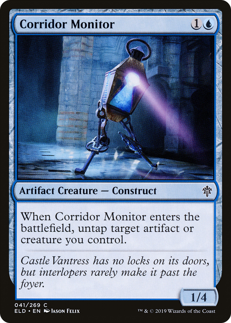 Corridor Monitor (ELD-041) [Throne of Eldraine] Foil MTG Single Wizards of the Coast