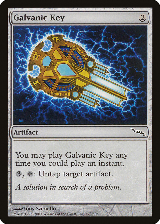 Galvanic Key (MRD-173) [Mirrodin] MTG Single Wizards of the Coast