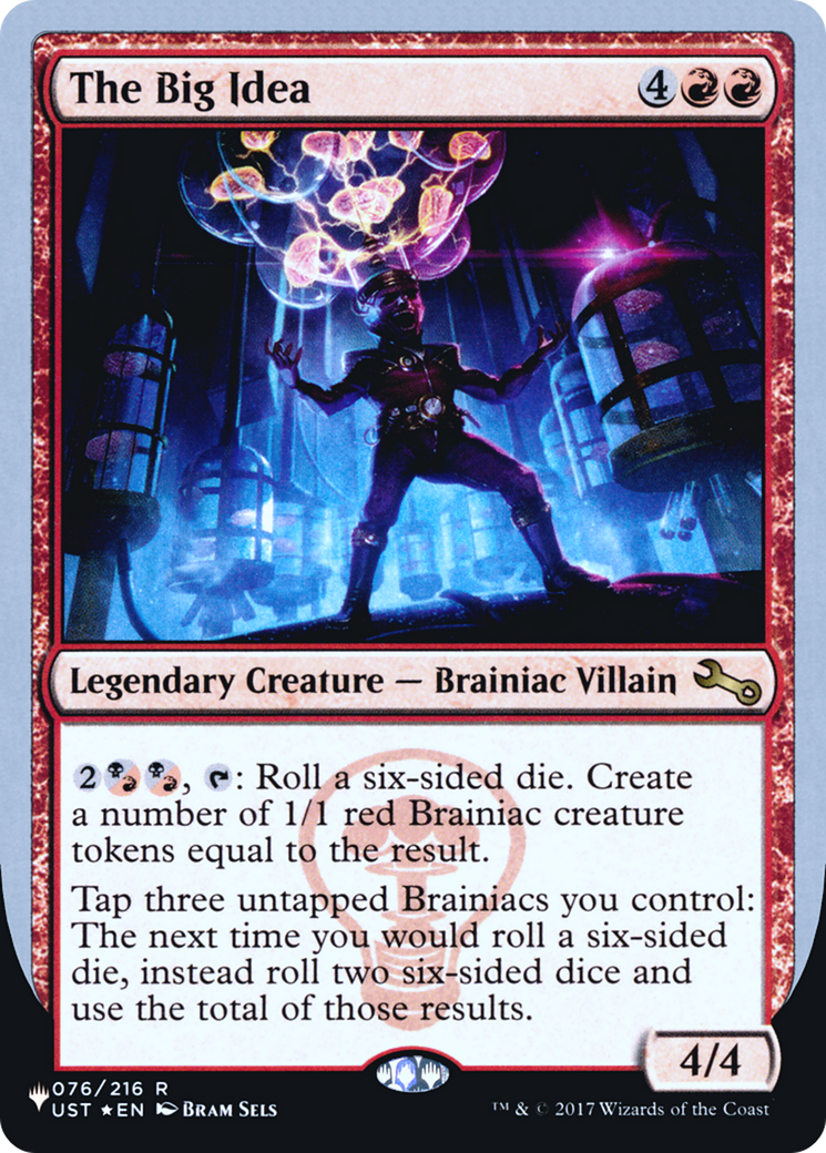 The Big Idea (LIST-026) [Mystery Booster] The List (Unfinity Foil Edition) Foil MTG Single Wizards of the Coast