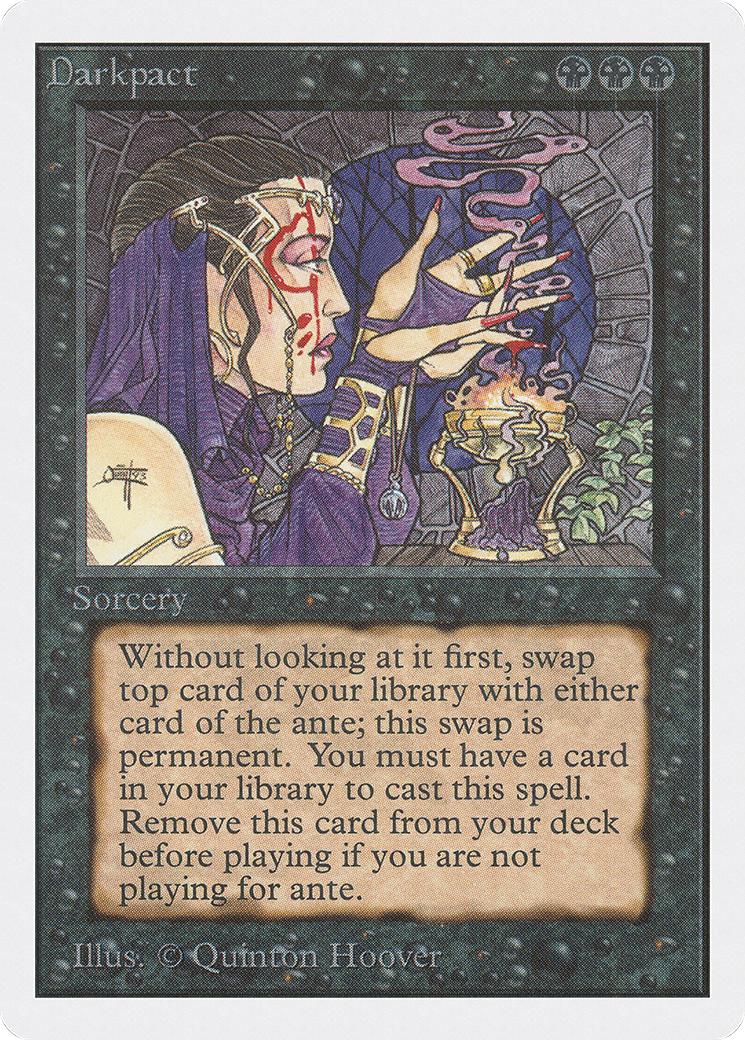 Darkpact (2ED-) [Oldschool] Unlimited Edition MTG Single Wizards of the Coast