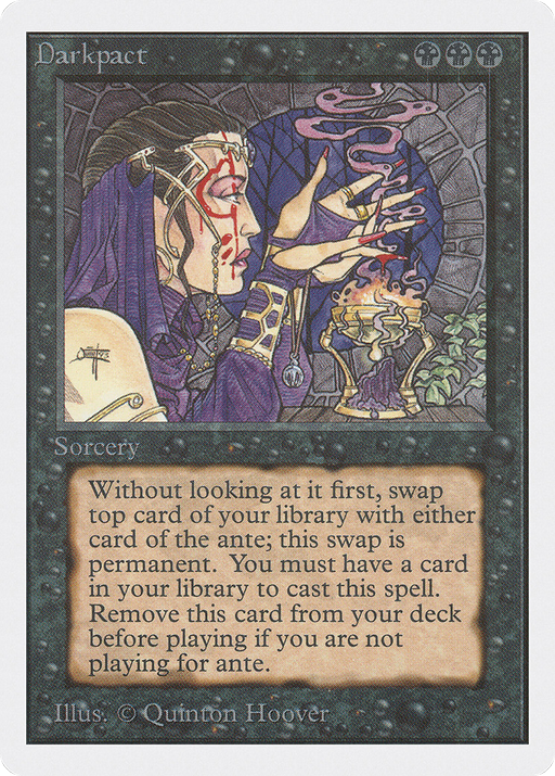 Darkpact (2ED-) [Oldschool] Unlimited Edition MTG Single Wizards of the Coast