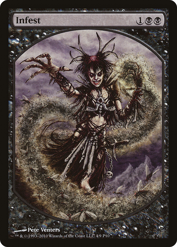 Infest (MPRP-004) [Misc] Magic Player Rewards 2010 MTG Single Wizards of the Coast