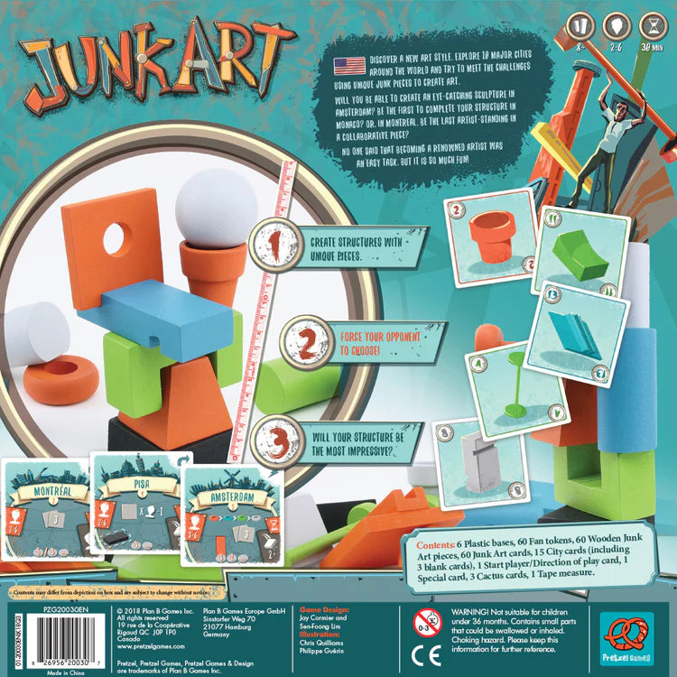 Junk Art Board Games Pretzel Games