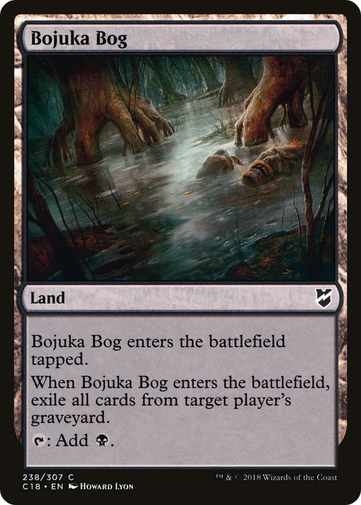 Bojuka Bog (C18-238) [Commander 2018] MTG Single Wizards of the Coast
