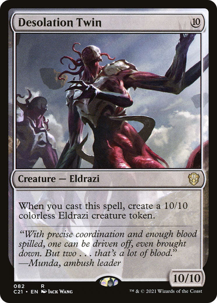Desolation Twin (C21-082) [Commander 2021] MTG Single Wizards of the Coast