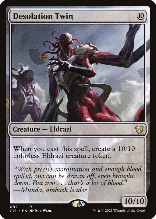 Desolation Twin (C21-082) [Commander 2021] MTG Single Wizards of the Coast