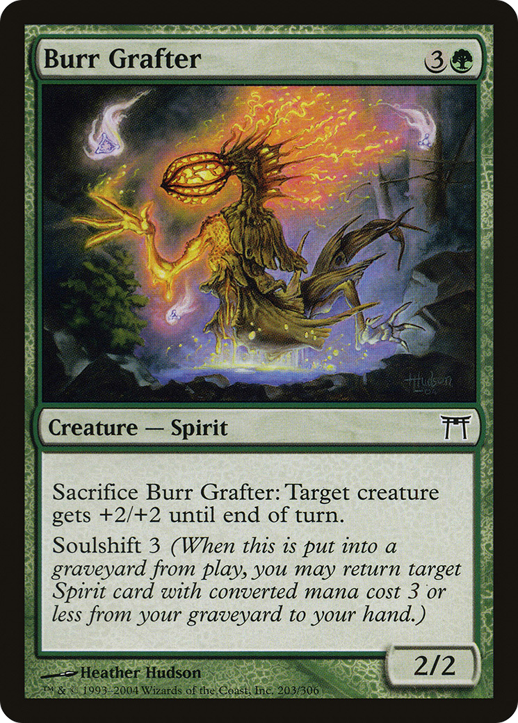 Burr Grafter (CHK-203) [Champions of Kamigawa] Foil MTG Single Wizards of the Coast