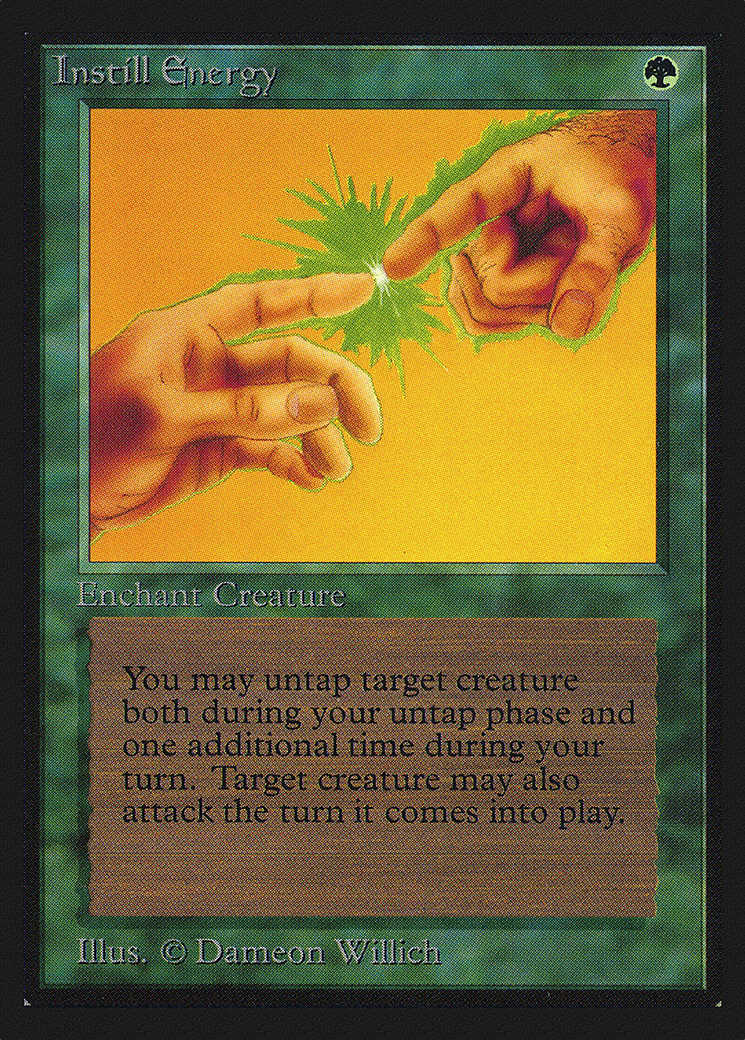 Instill Energy (CE) (CED-) [Collectors' Edition] MTG Single Wizards of the Coast