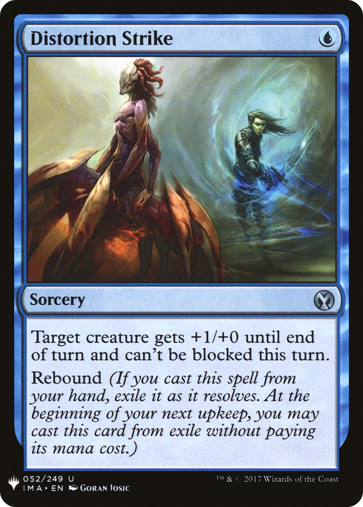 Distortion Strike (LIST-IMA-52) [Mystery Booster] The List MTG Single Wizards of the Coast